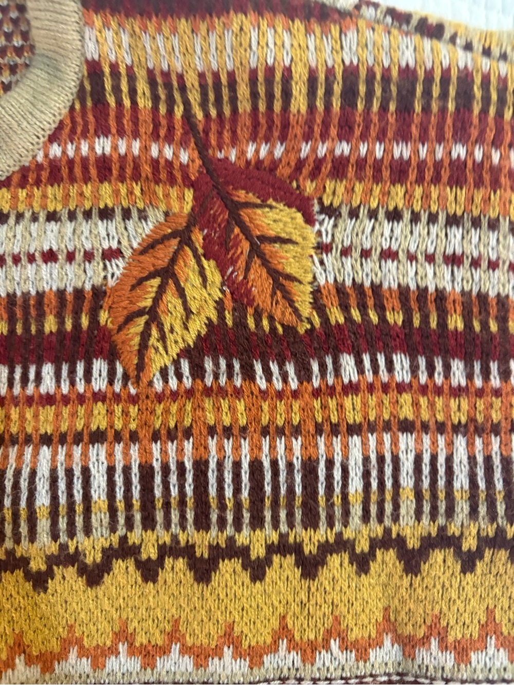 Coldwater Creek Chasing Leaves Cardigan Sweater Small - Picture 8 of 8